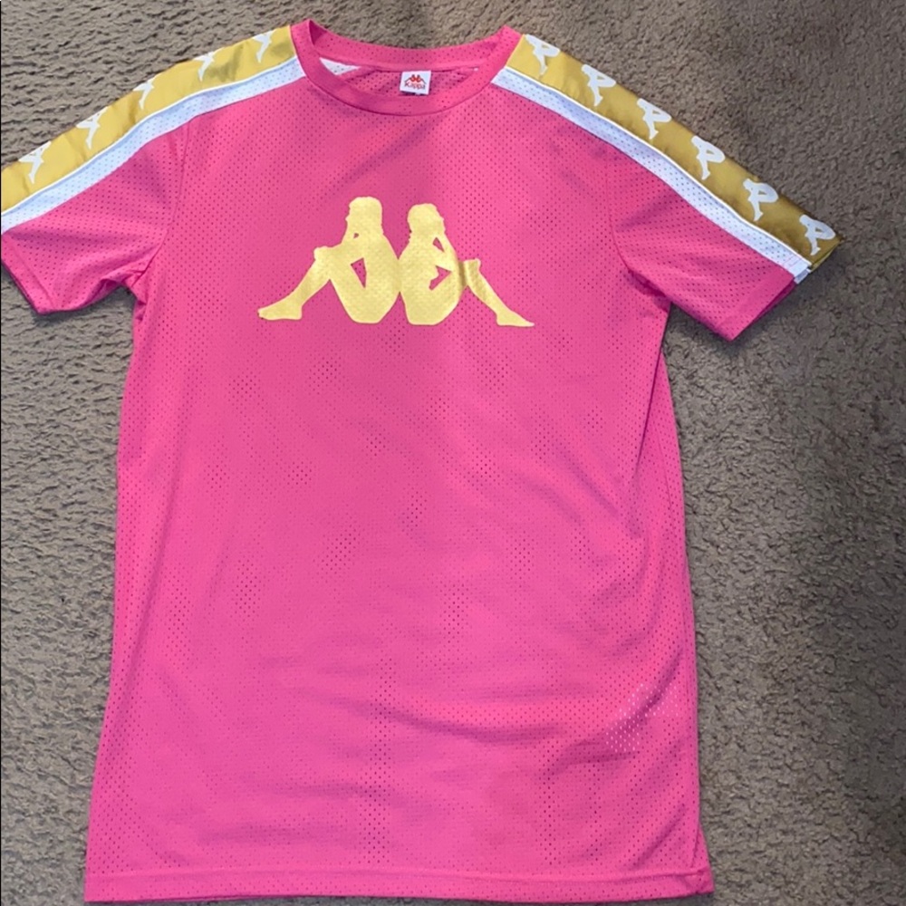 Pink and Gold Kappa dress